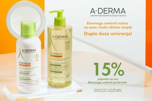 Aderma Exomega 01/25 brend